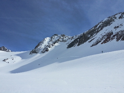 Photo Paysage nature montagne neige