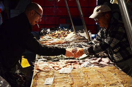 People shop dish food Photo