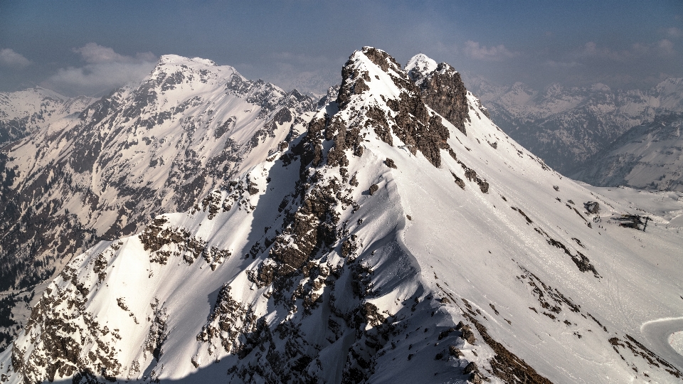 Landschaft natur berg schnee