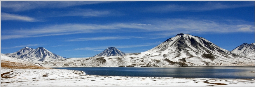 Mountain snow winter range Photo