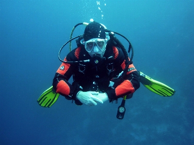 Sea water recreation diving Photo