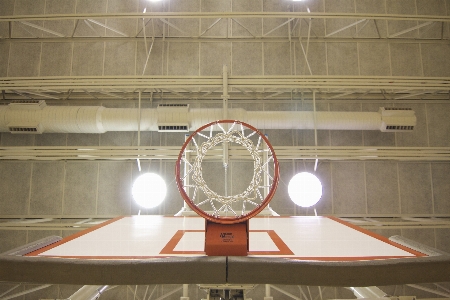 Photo Structure plafond basket-ball éclairage