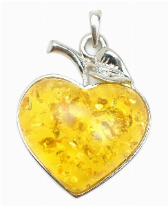 Stone heart fashion yellow Photo