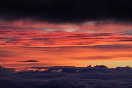 Landscape horizon mountain cloud Photo