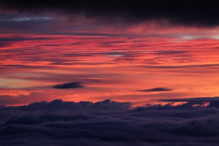 Landscape horizon mountain cloud Photo