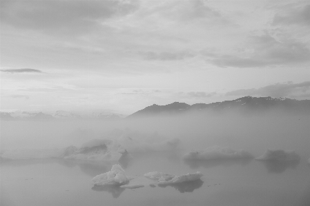 Foto Lanskap laut pesisir alam