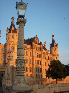 Photo Architecture coucher de soleil bâtiment château
