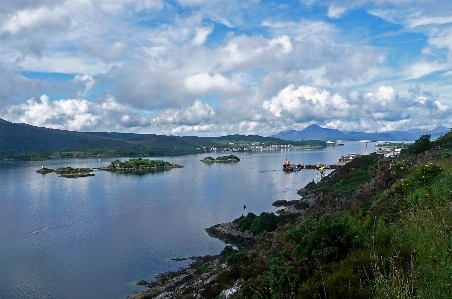 Landscape sea coast water Photo