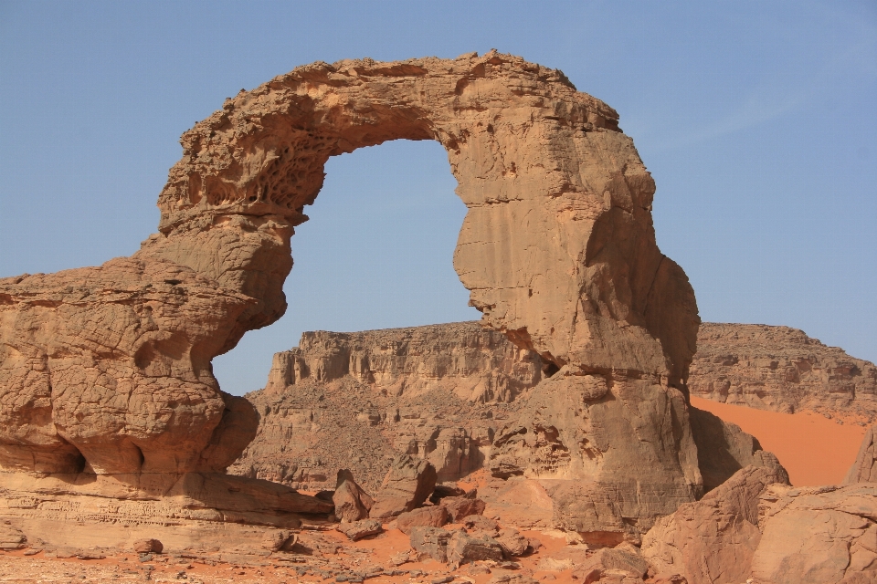 пейзаж песок rock архитектура