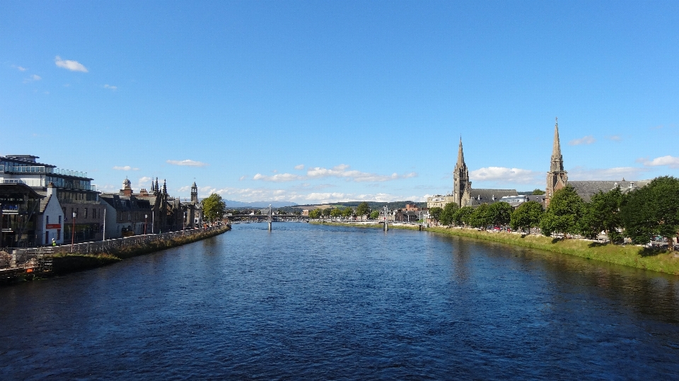 Meer brücke stadt fluss