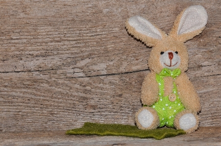 Wood mammal toy rabbit Photo