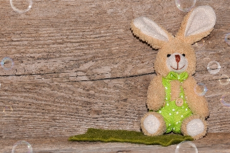 Wood mammal toy rabbit Photo