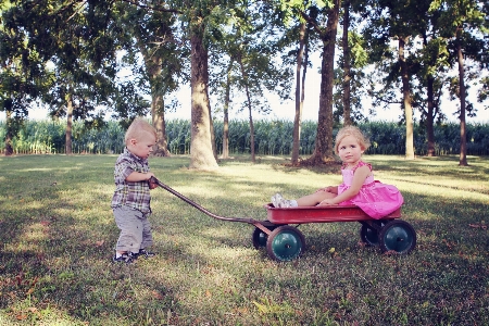 People girl farm lawn Photo