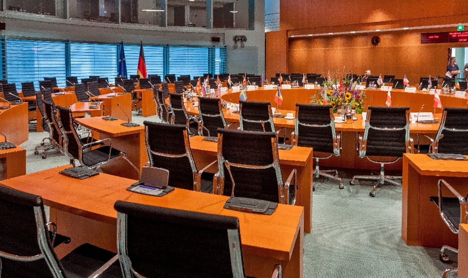 Sala
 reunión europa comida