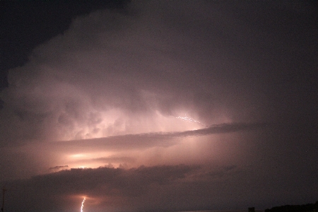 Cloud sky atmosphere evening Photo