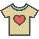 Love t-shirt Icon