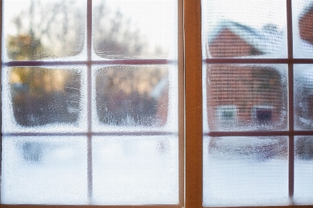 Foto Freddo inverno pavimento finestra