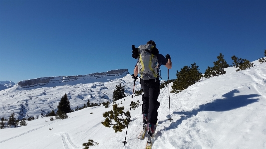 Outdoor mountain snow winter Photo