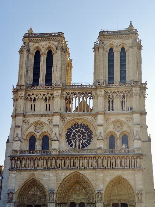 Arquitetura prédio paris frança