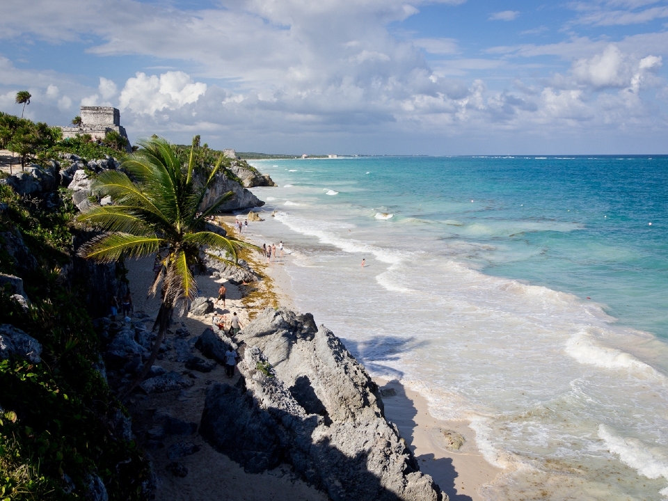 Plage paysage mer côte