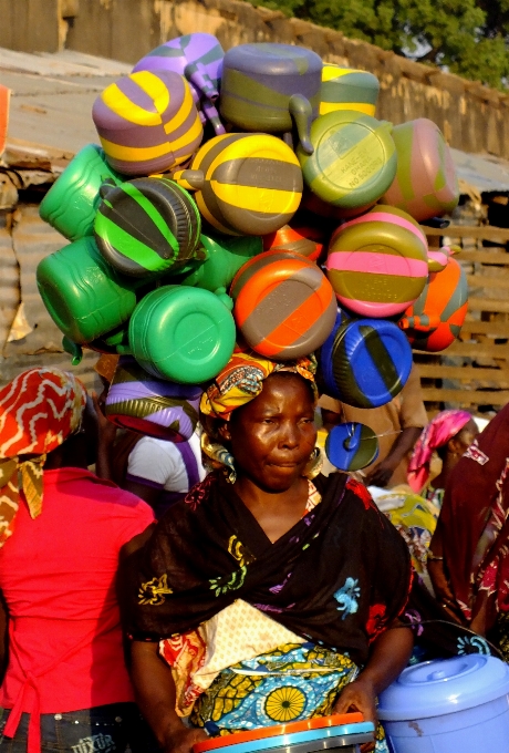 Menschen karneval farbe afrika