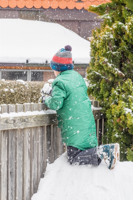 Nieve frío invierno jugar