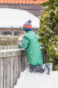 雪 寒い 冬 遊ぶ 写真