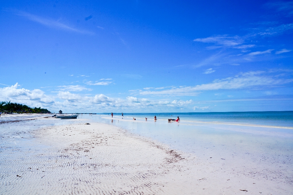 Plage mer côte nature