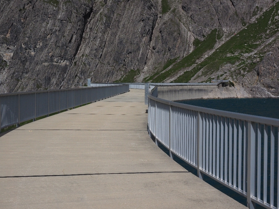 Water road bridge lake