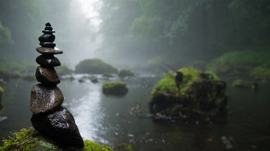 Landscape water nature forest Photo