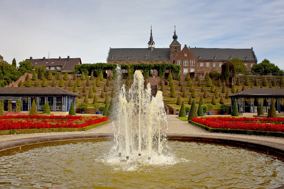 Wasser gebäude chateau
 palast