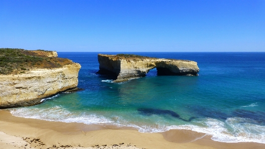 Beach landscape sea coast Photo