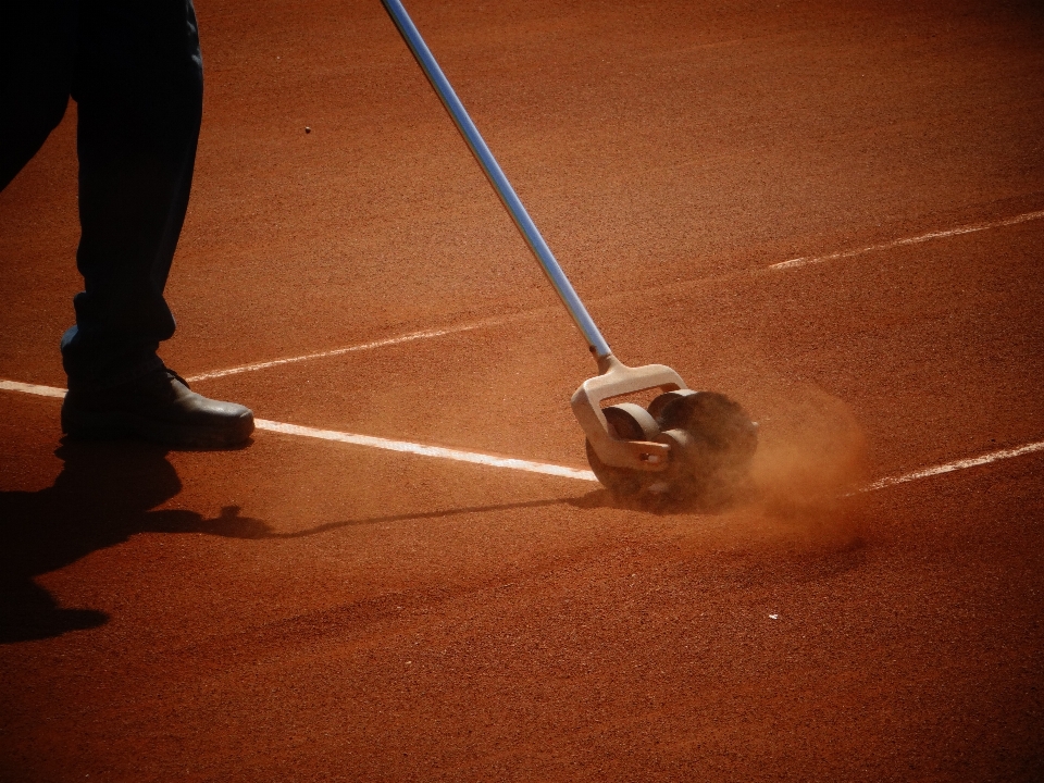 Sport floor tennis court