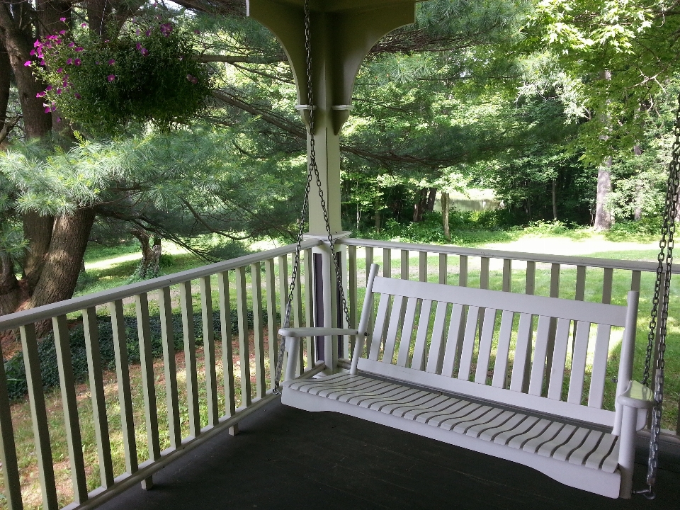 Cubierta blanco casa asiento