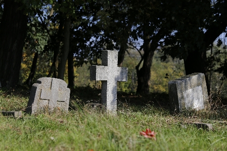 Photo Cimetière grave guerre pologne