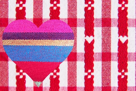 Love heart pattern line Photo