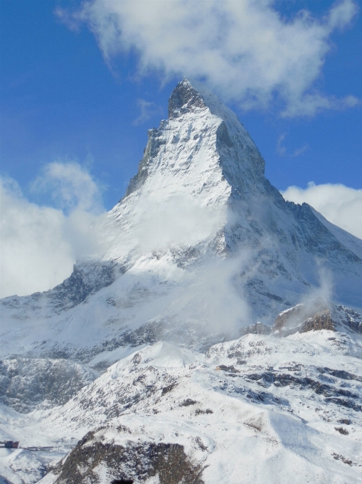 Landschaft berg schnee winter