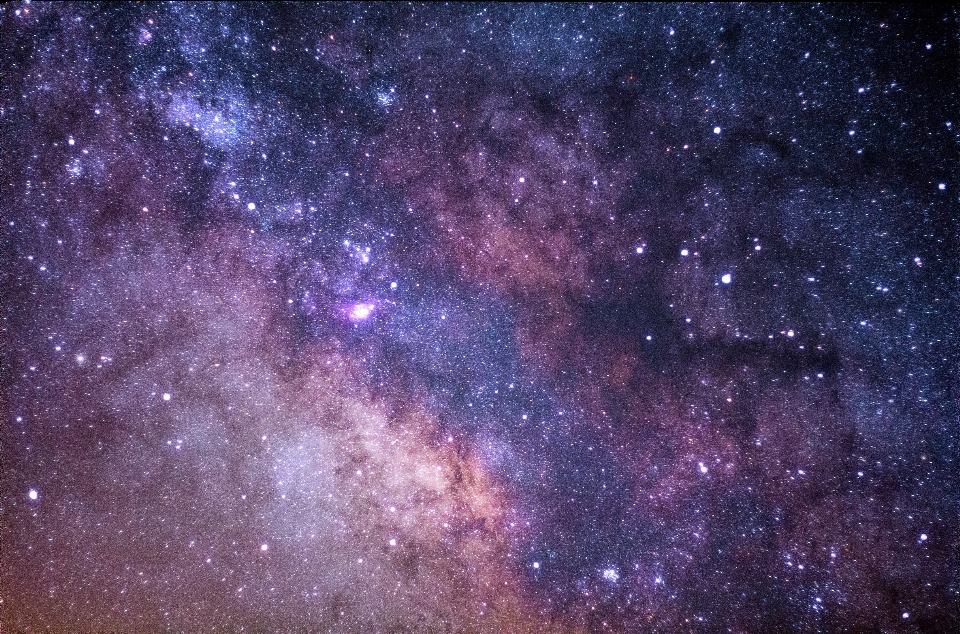 Milky way cosmos atmosphere space