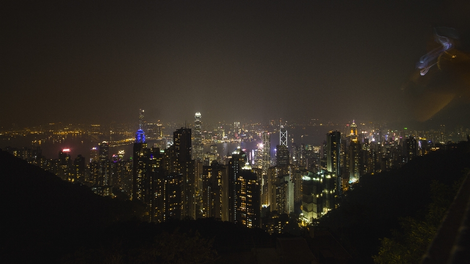 Landscape light skyline night