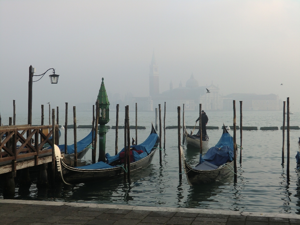 Meer wasser nebel boot