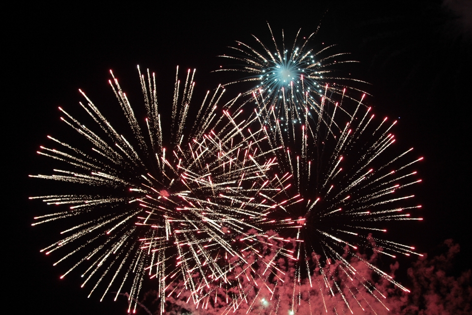 Nuit des loisirs feux d'artifice événement