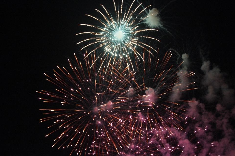 Nuit des loisirs feux d'artifice événement