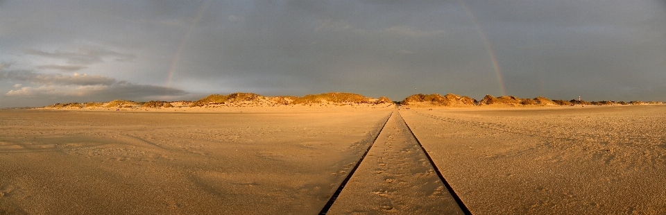 Plage paysage côte sable