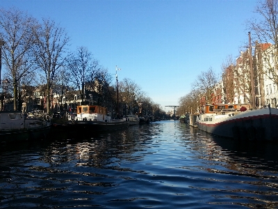 Foto Agua dock bote río