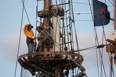 Sky boat parking ship Photo