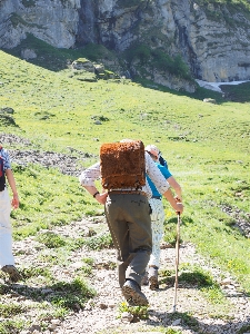 Wilderness walking mountain hiking Photo