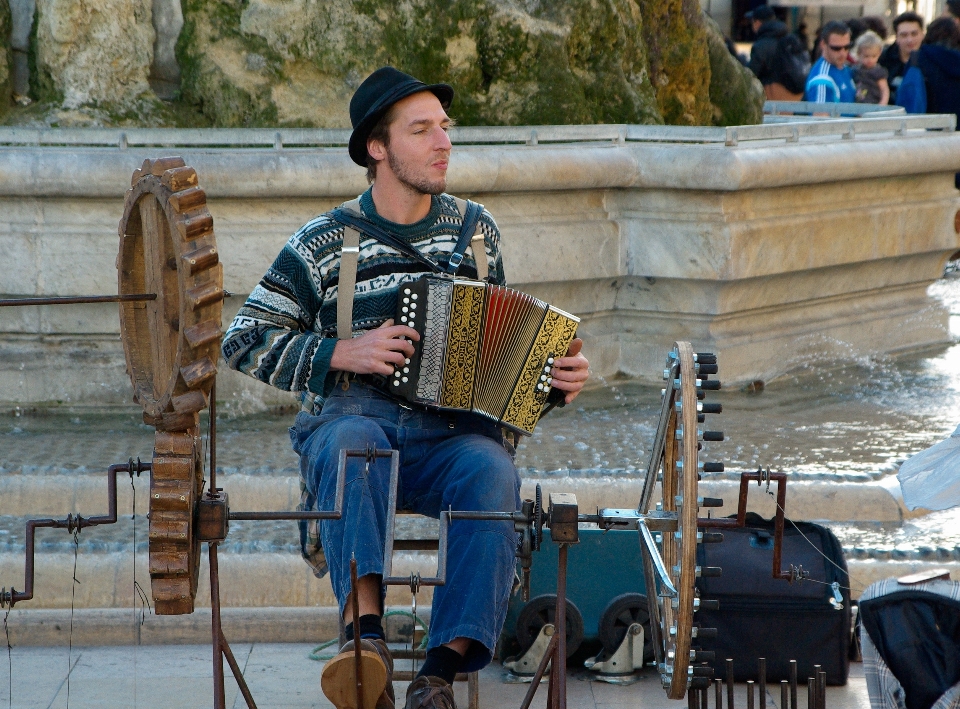 Müzik insanlar seyahat sanatçı