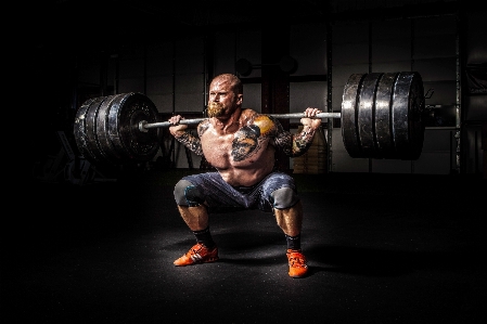 Foto Pria orang kebugaran gym