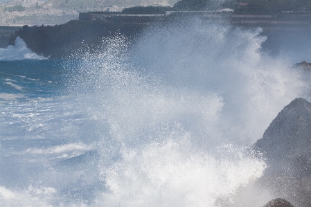 Sea coast water rock Photo