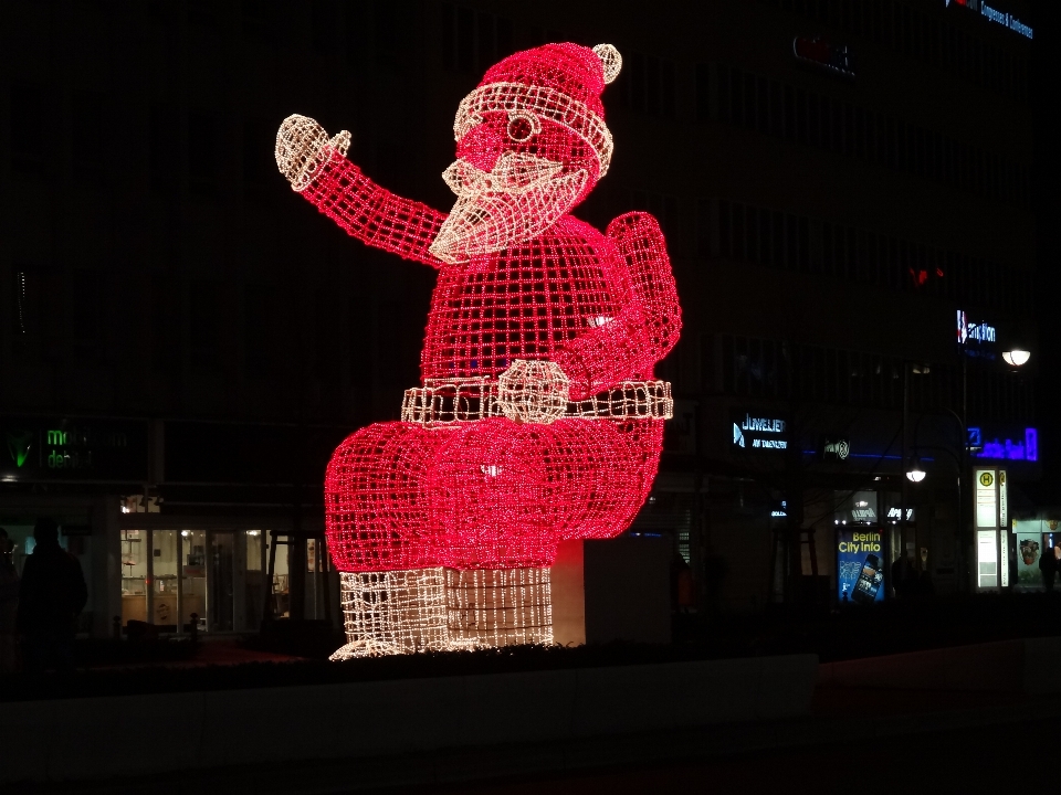 Nacht beschilderung weihnachten beleuchtung